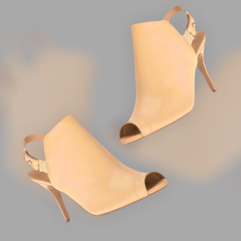 🆕Luxe Cream Napa Leather Shoe-Bootie